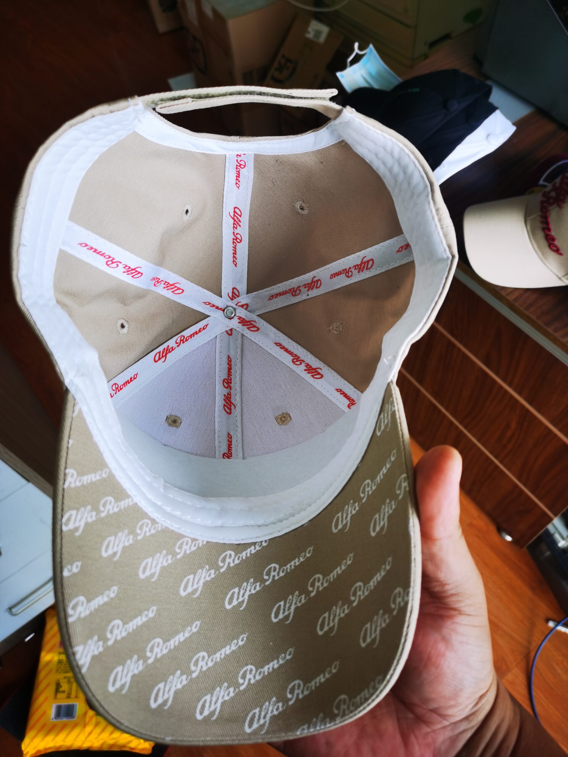 Cotton Twill Cap With 3D Embroidery