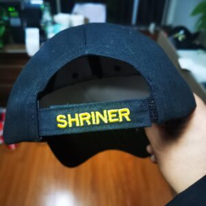 2021-11-15_20-04-55_455 100% Cotton Twill Baseball Cap | Shriners "NOBLE" Highly Detailed Embroidered Hat